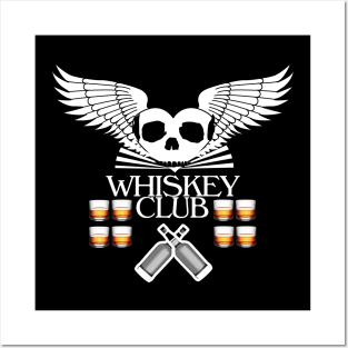 Whiskey Club Posters and Art